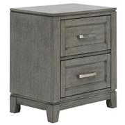 Eason Gray Nightstand  alternate image, 2 of 9 images.