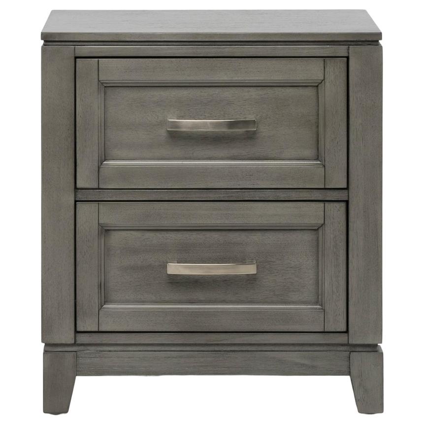 Eason Gray Nightstand  main image, 1 of 9 images.