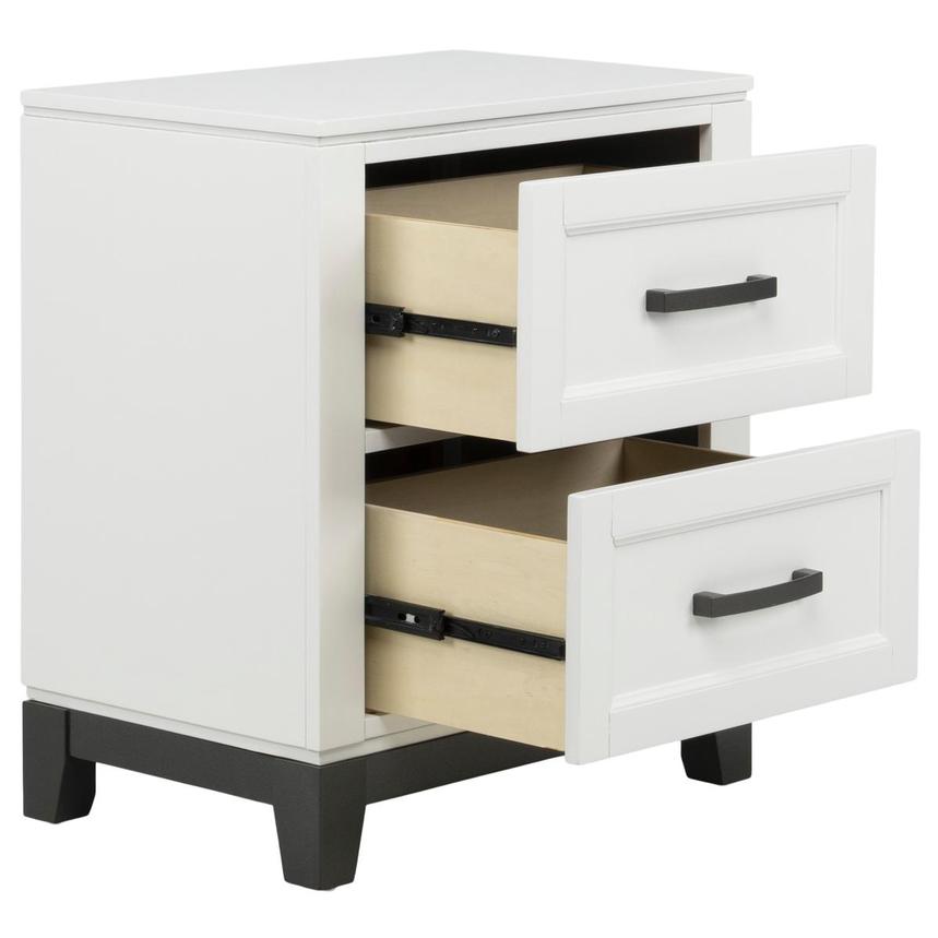 Eason White Nightstand alternate image, 3 of 10 images.