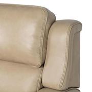 Epic Taupe Leather Power Recliner  alternate image, 8 of 12 images.