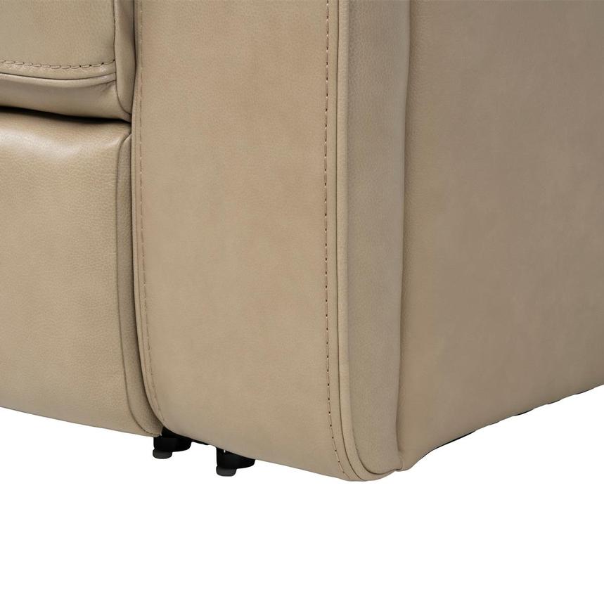 Epic Taupe Leather Power Recliner  alternate image, 12 of 12 images.