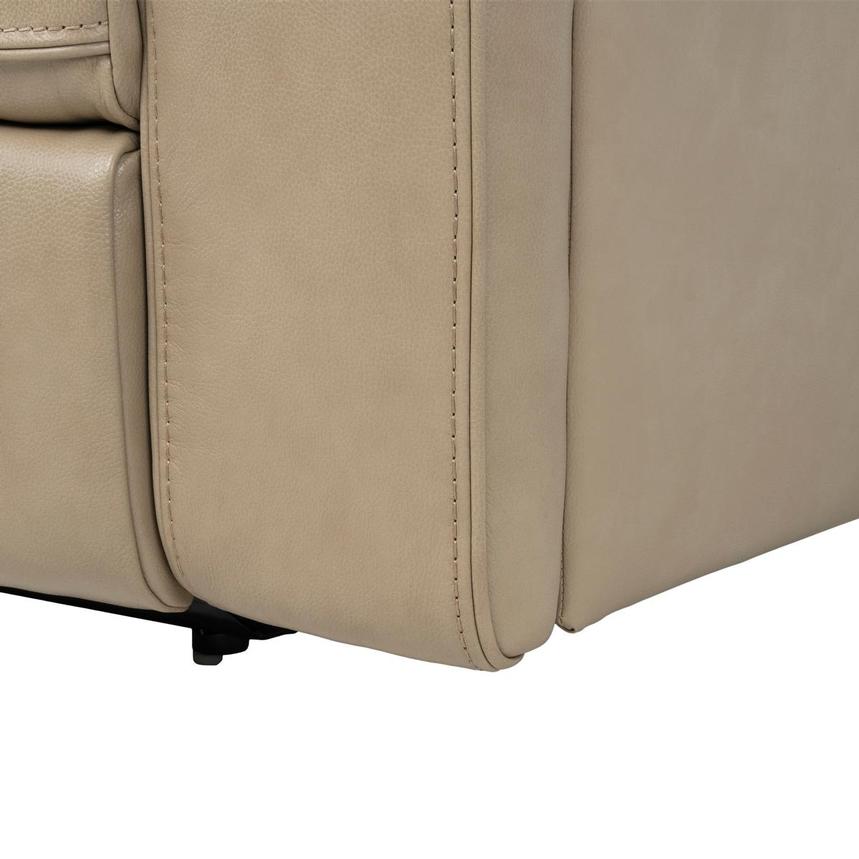 Epic Taupe Leather Power Reclining Loveseat alternate image, 10 of 12 images.
