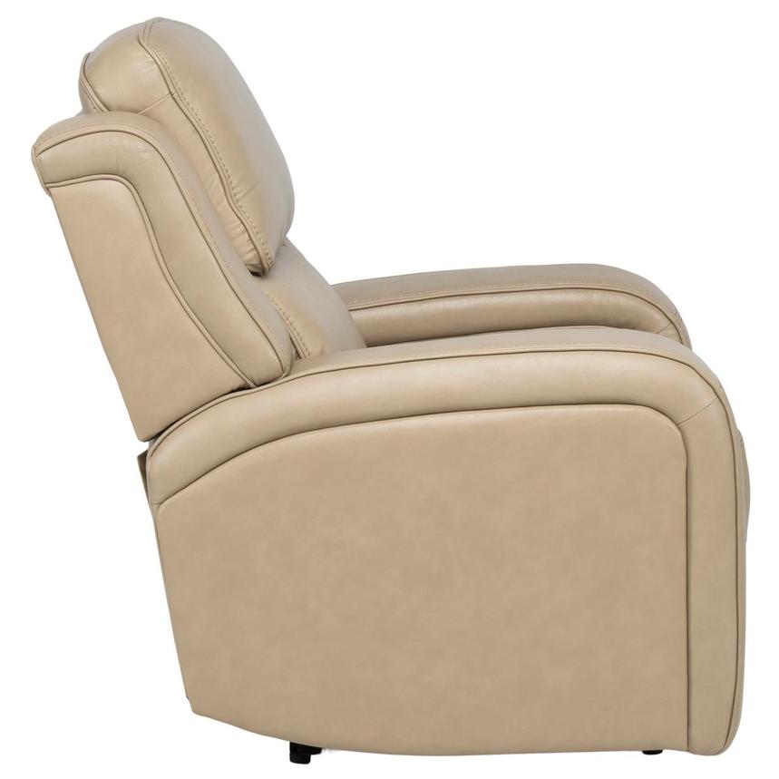 Epic Taupe Leather Power Recliner alternate image, 5 of 12 images.
