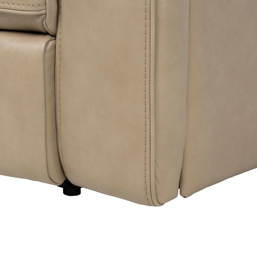 Epic Taupe Leather Power Reclining Sofa alternate image, 13 of 14 images.