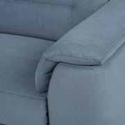 Claribel II Light Blue Power Reclining Sectional with 5PCS/3PWR  alternate image, 8 of 10 images.
