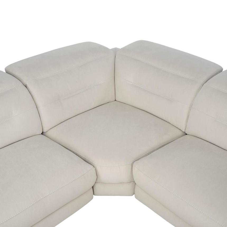 Claribel II Ivory Power Reclining Sectional with 6PCS/2PWR  alternate image, 4 of 13 images.