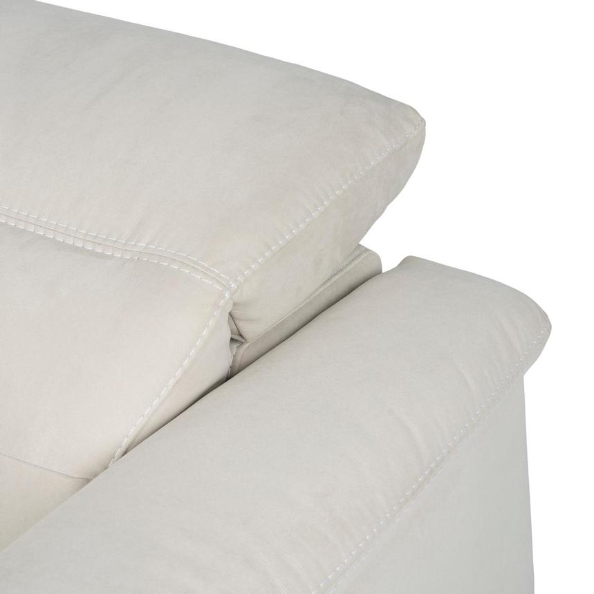 Claribel II Ivory Power Reclining Sectional with 6PCS/2PWR  alternate image, 9 of 13 images.