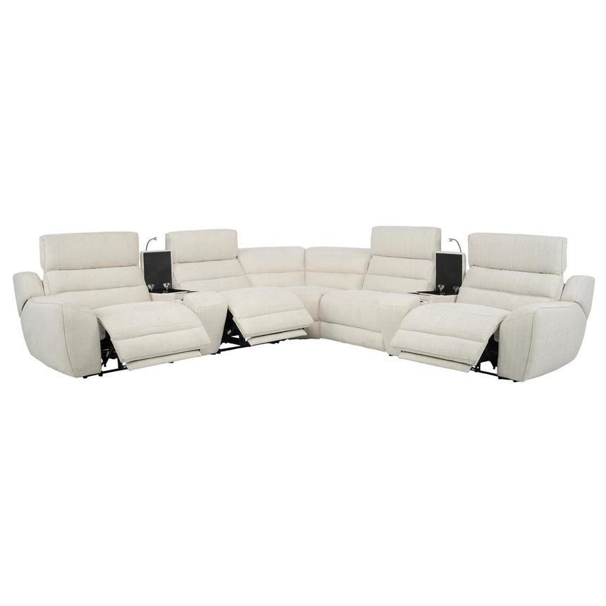 Astro Power Reclining Sectional with 7PCS/3PWR  alternate image, 3 of 15 images.