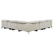 Claribel II Ivory Power Reclining Sectional with 7PCS/3PWR  alternate image, 4 of 13 images.