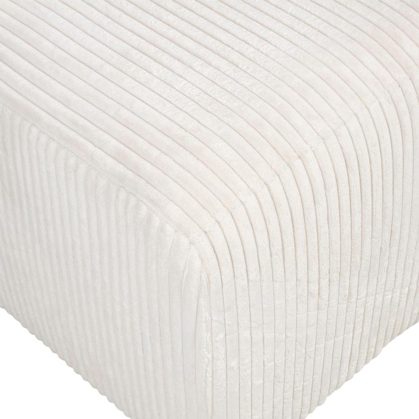 Flow White Sliding Sofa w/Left Chaise  alternate image, 10 of 13 images.