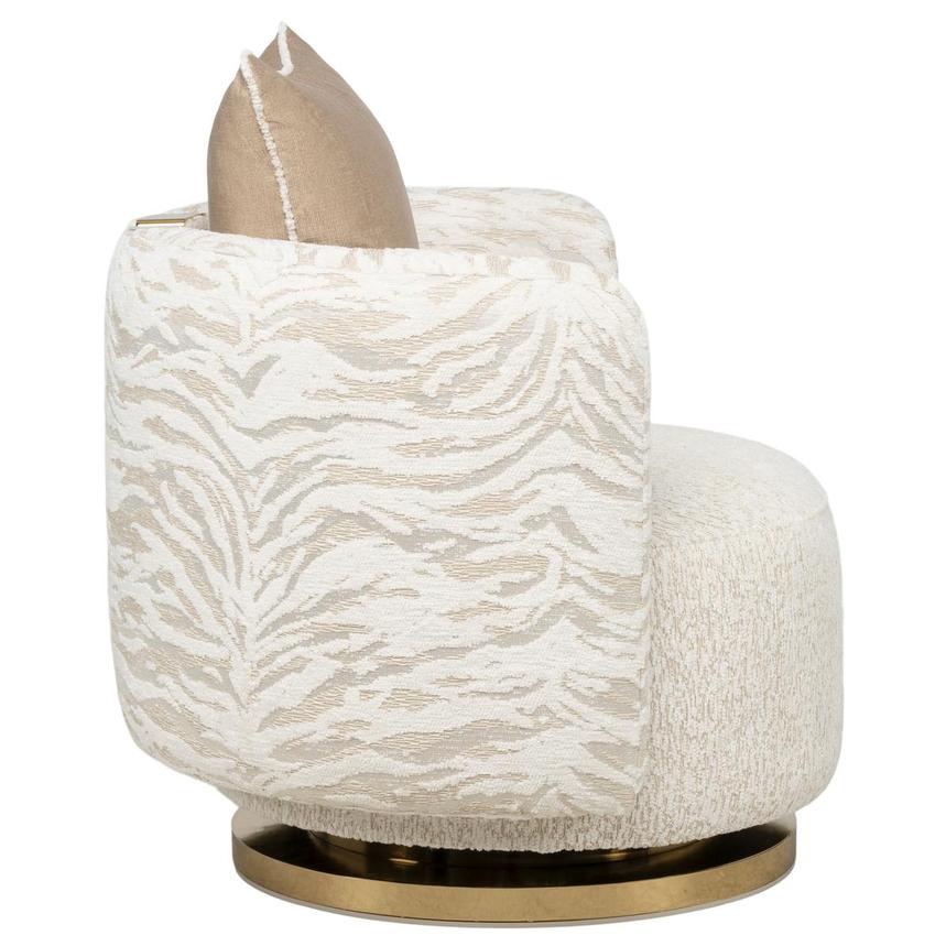 Savannah Gold Swivel Accent Chair  alternate image, 5 of 13 images.