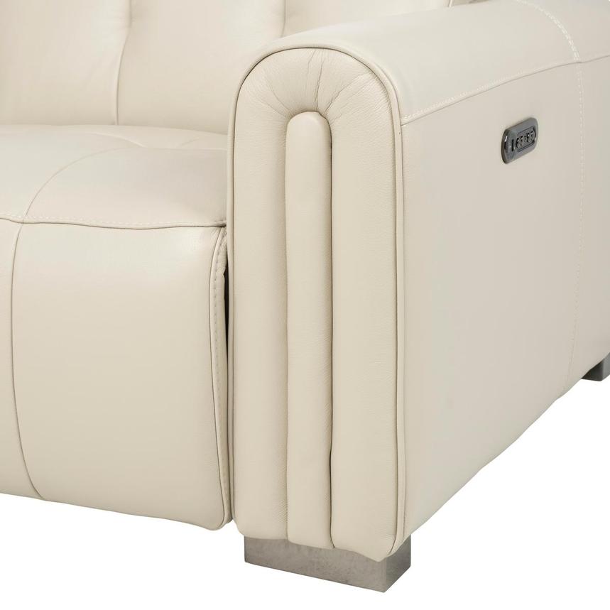 Dolomite Cream 2.0 Leather Power Reclining Sectional with 5PCS/3PWR  alternate image, 9 of 12 images.