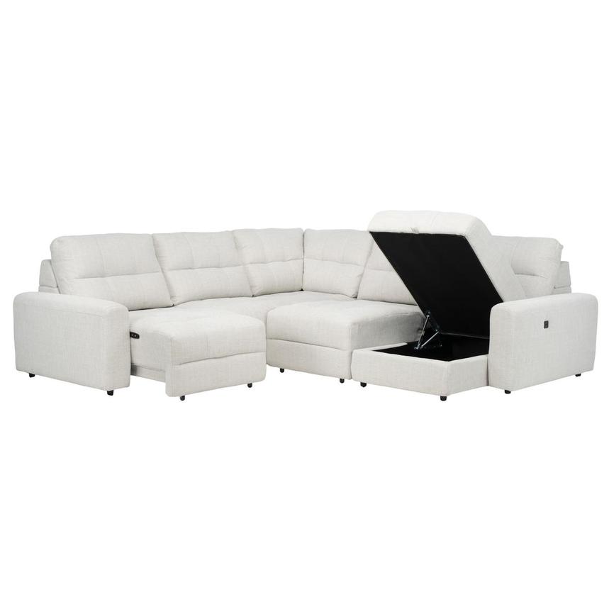 Depot Sliding Sectional w/Right Chaise with 5PCS/2PWR  alternate image, 2 of 10 images.