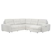 Depot Sliding Sectional w/Right Chaise with 5PCS/2PWR  main image, 1 of 10 images.