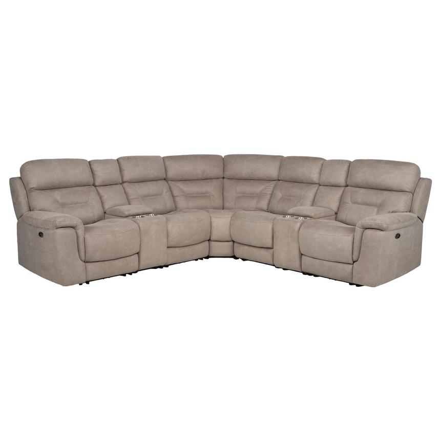 Palmera Power Reclining Sectional with 7PCS/3PWR  main image, 1 of 13 images.