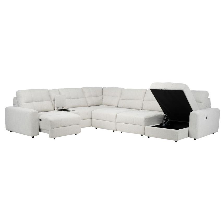 Depot Sliding Sectional w/Right Chaise with 7PCS/2PWR  alternate image, 2 of 14 images.
