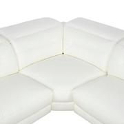 Anabel White 2.0 Leather Power Reclining Sectional with 6PCS/3PWR  alternate image, 5 of 12 images.
