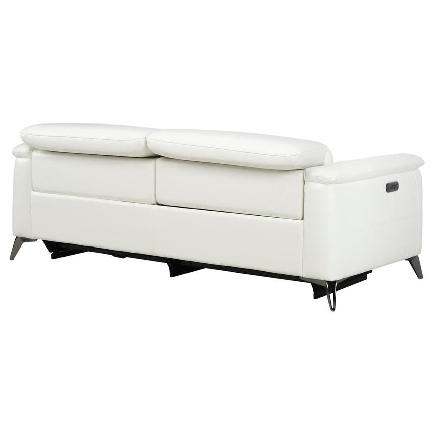Anabel White 2.0 Leather Power Reclining Sofa  alternate image, 5 of 13 images.