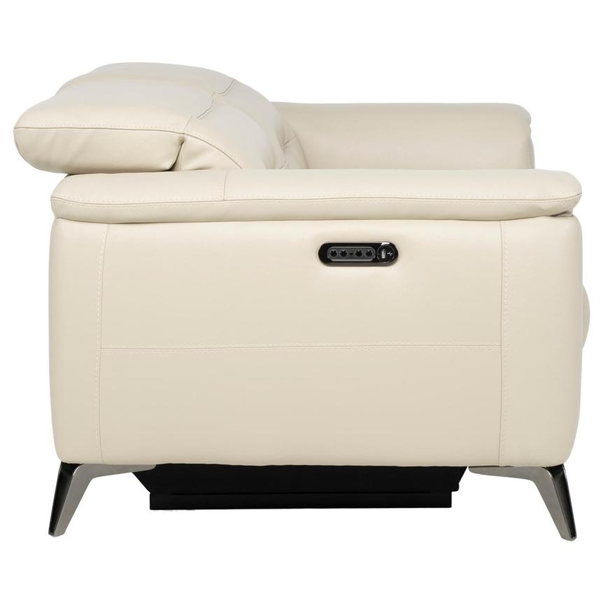 Anabel Cream 2.0 Leather Power Reclining Loveseat  alternate image, 5 of 11 images.