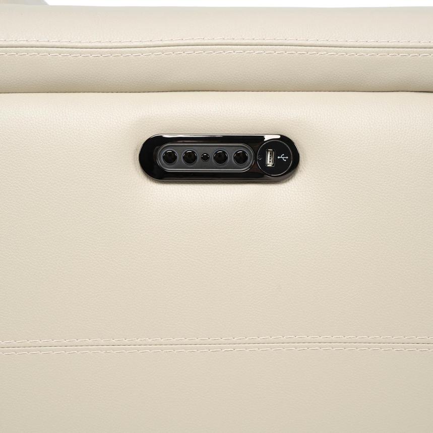 Anabel Cream 2.0 Leather Power Reclining Loveseat  alternate image, 10 of 11 images.