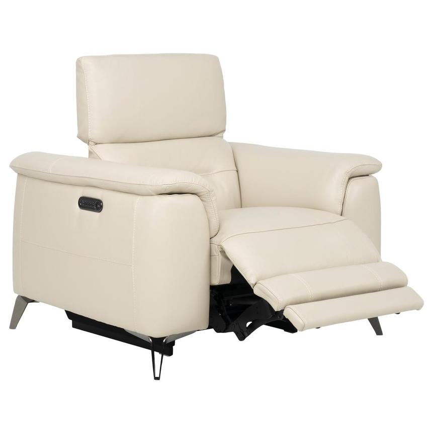 Anabel Cream 2.0 Leather Power Recliner alternate image, 6 of 12 images.