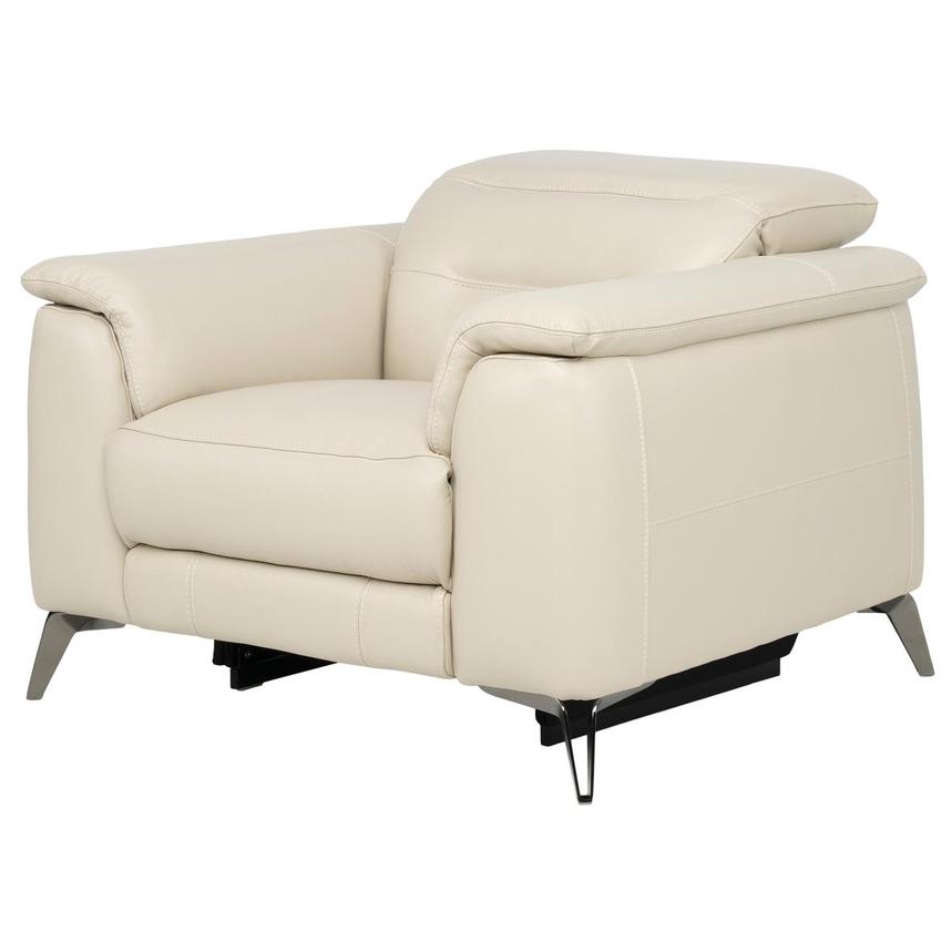 Anabel Cream 2.0 Leather Power Recliner main image, 1 of 12 images.