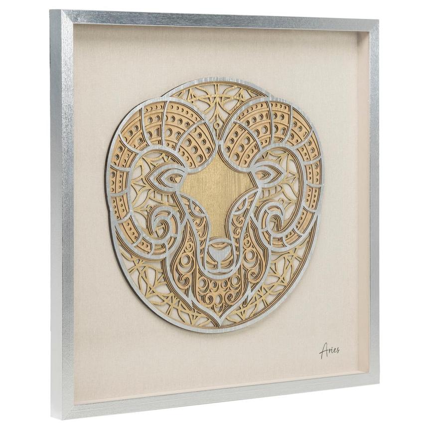 Aries Zodiac Shadow Box  alternate image, 3 of 7 images.