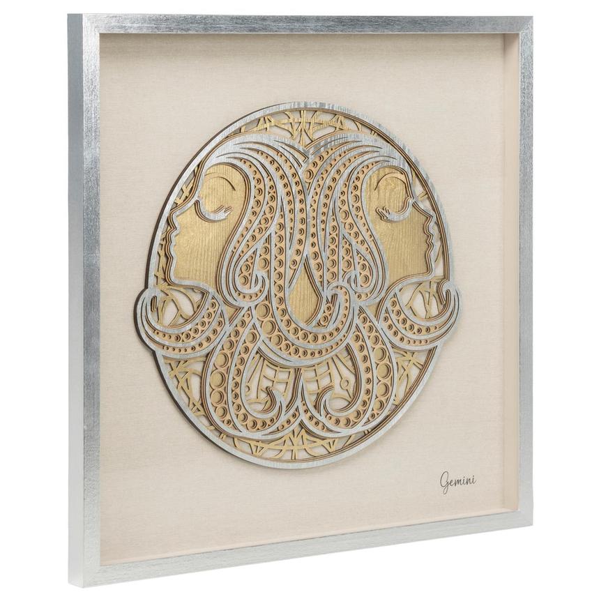 Gemini Zodiac Shadow Box  alternate image, 3 of 7 images.