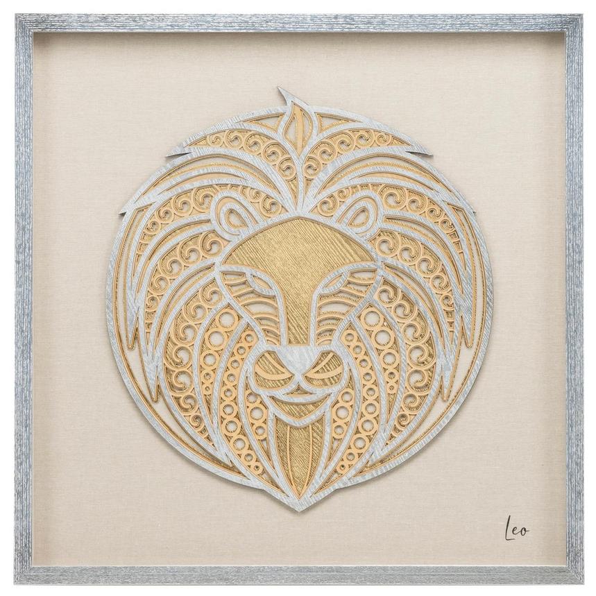 Leo Zodiac Shadow Box main image, 1 of 7 images.