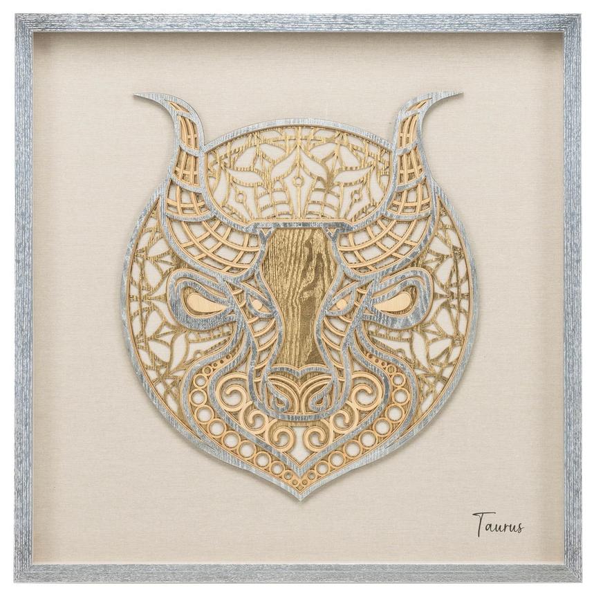 Taurus Zodiac Shadow Box main image, 1 of 7 images.