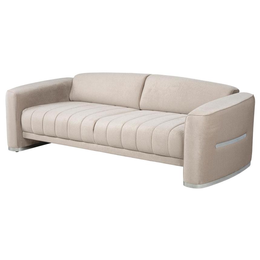 Adana Taupe Futon Sofa  alternate image, 2 of 11 images.