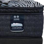 Lexton-Medium Pillow Top Twin XL Mattress w/Baselogic Silver Powered Base by Serta and Beautyrest  alternate image, 5 of 9 images.