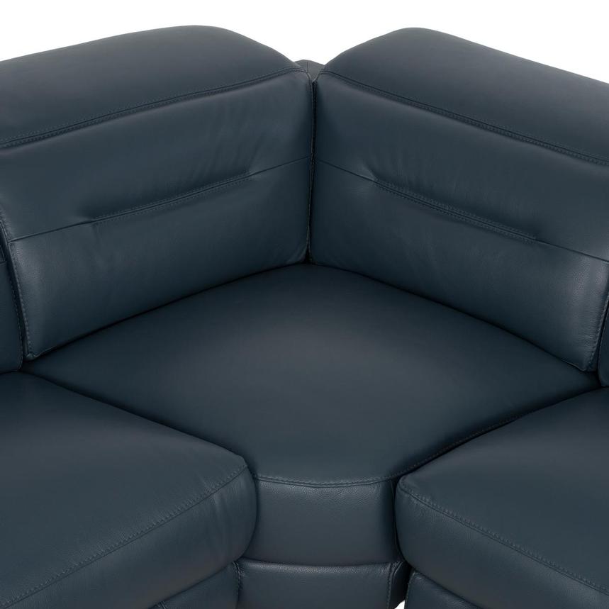 Anabel 2.0 Blue Power Reclining Sectional with 4PCS/2PWR  alternate image, 5 of 10 images.