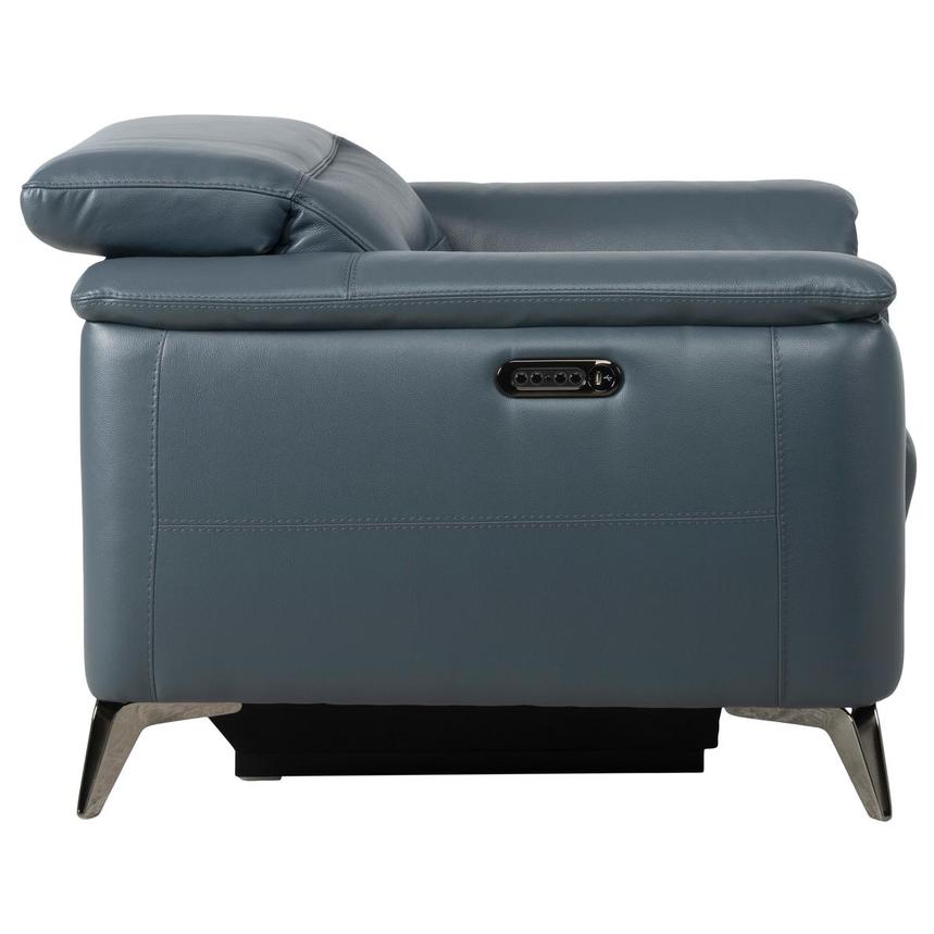 Anabel 2.0 Blue Power Recliner  alternate image, 5 of 12 images.