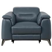 Anabel 2.0 Blue Power Recliner  alternate image, 2 of 12 images.