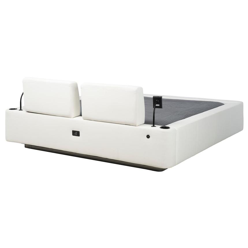 Cassie White King Platform Bed  alternate image, 7 of 12 images.