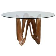 Gable Round Dining Table  main image, 1 of 5 images.