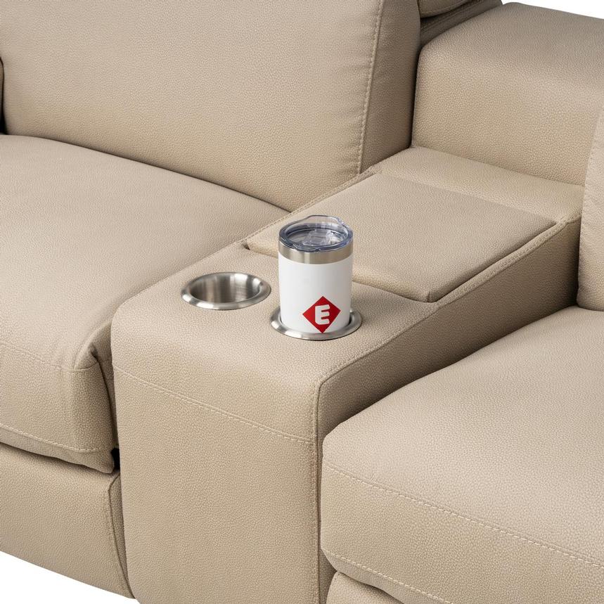 Karly Beige Home Theater Seating with 5PCS/2PWR  alternate image, 5 of 11 images.