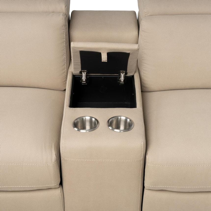 Karly Beige Home Theater Seating with 5PCS/2PWR alternate image, 6 of 11 images.