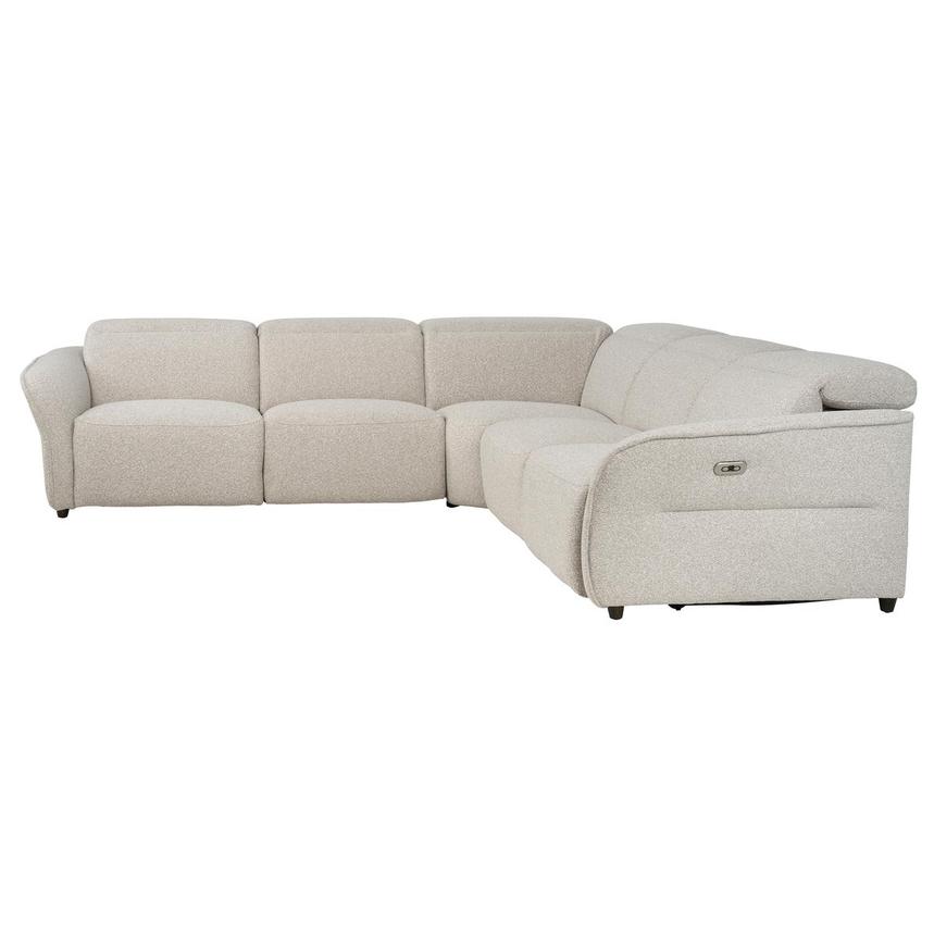 Curvy Power Reclining Sectional with 5PCS/3PWR alternate image, 3 of 10 images.