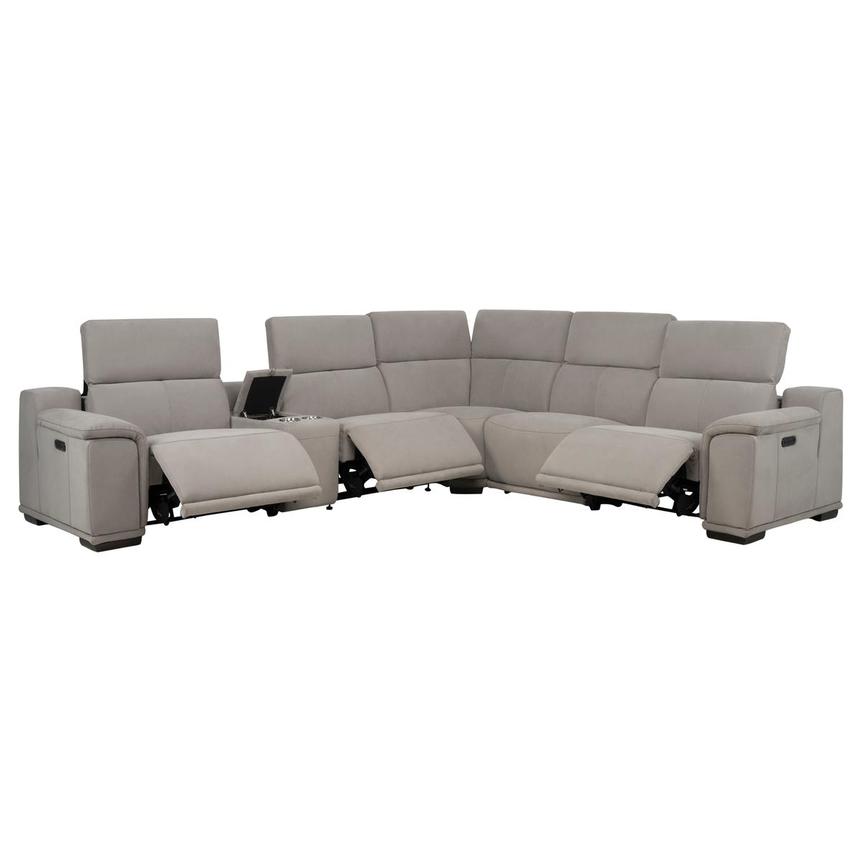 Naivis Power Reclining Sectional with 6PCS/3PWR  alternate image, 2 of 13 images.