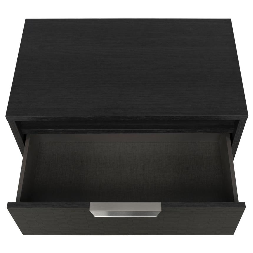 Ema Black Nightstand  alternate image, 7 of 10 images.