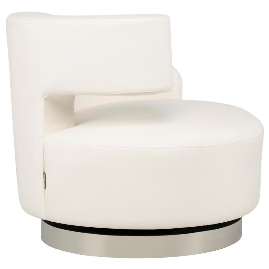 Okru III White Accent Chair  alternate image, 3 of 9 images.