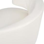 Okru III White Accent Chair  alternate image, 5 of 9 images.