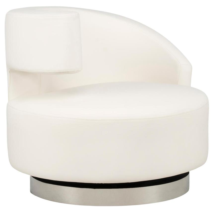 Okru III White Accent Chair  alternate image, 2 of 9 images.