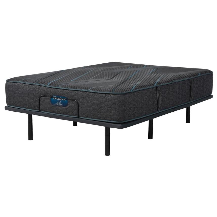 Level Two Hybrid Medium-Firm Full Mattress w/Baselogic Silver Powered Base by Serta and Beautyrest