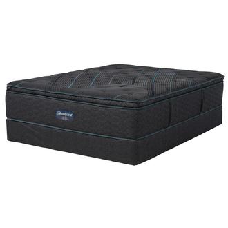 Level Two Plush Twin w/Regular Foundation Beautyrest by Simmons