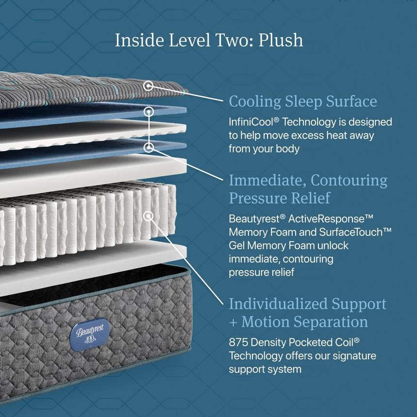 Level Two Plush Queen Mattress by Beautyrest alternate image, 3 of 7 images.