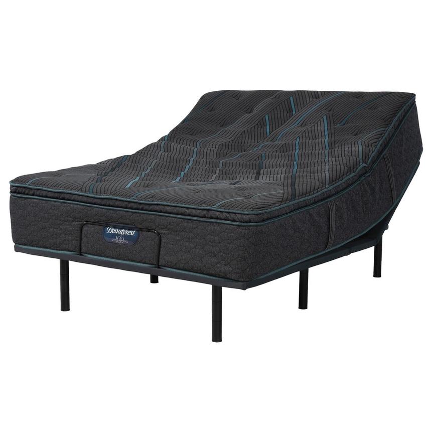 Level Two Plush Full Mattress w/Baselogic Silver Powered Base by Serta and Beautyrest alternate image, 2 of 5 images.