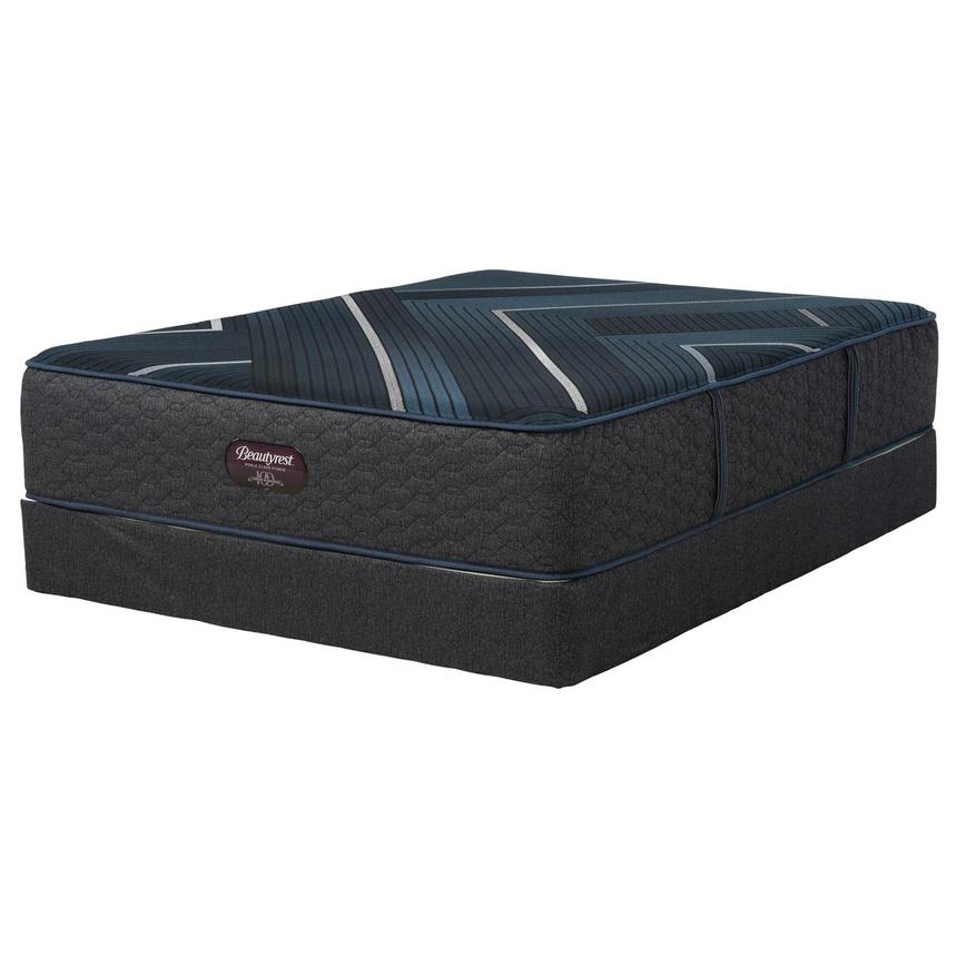 Level Four Plush TT Twin XL Mattress w/Regular Foundation Beautyrest Black by Simmons